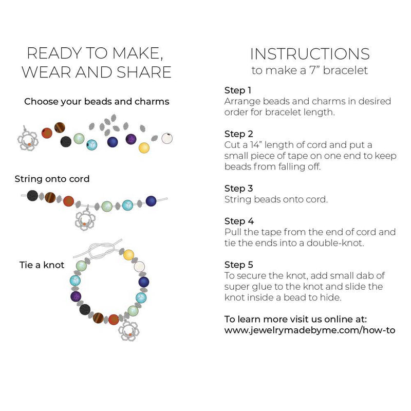 [Ready Stock] DIY Necklace & Bracelet Set