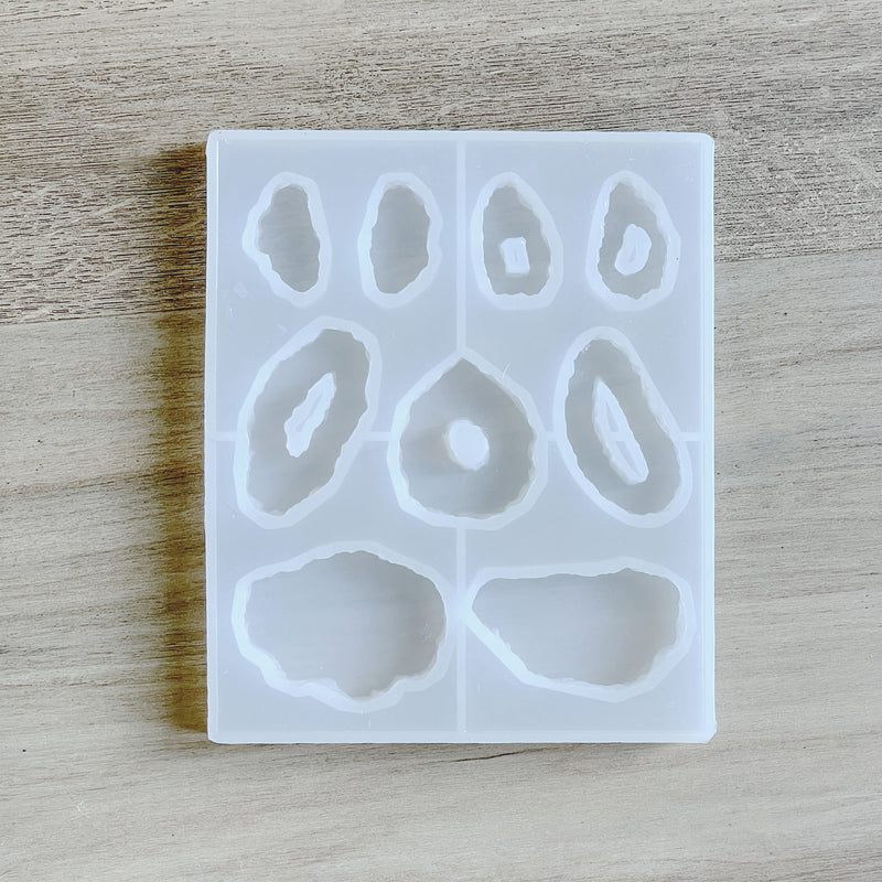 Geode Slices Silicone Mold