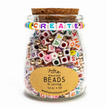 Bright Heishi CREATE Bead Jar