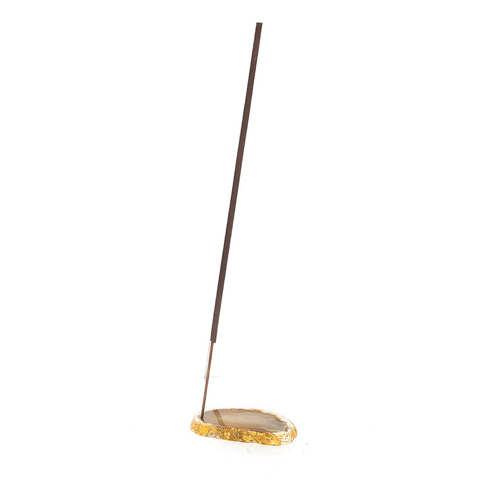 Broom Stick Incense with Agate Holder and 25 Sticks