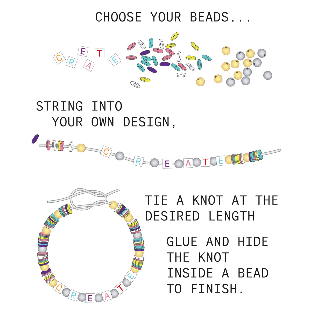Hanukkah DIY Bead Jar