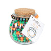 Happy Halloween Pumpkin Jar DIY Bead Kit