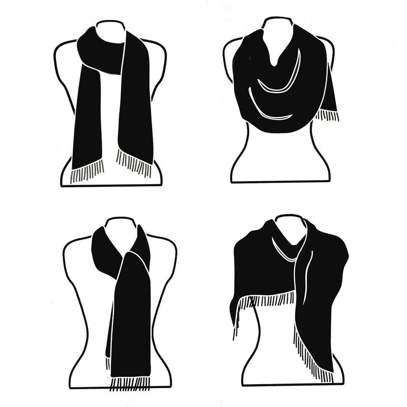 Woven Scarf with Metallic Details, Teal