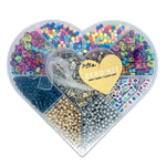 Colorful Heart Bead Box