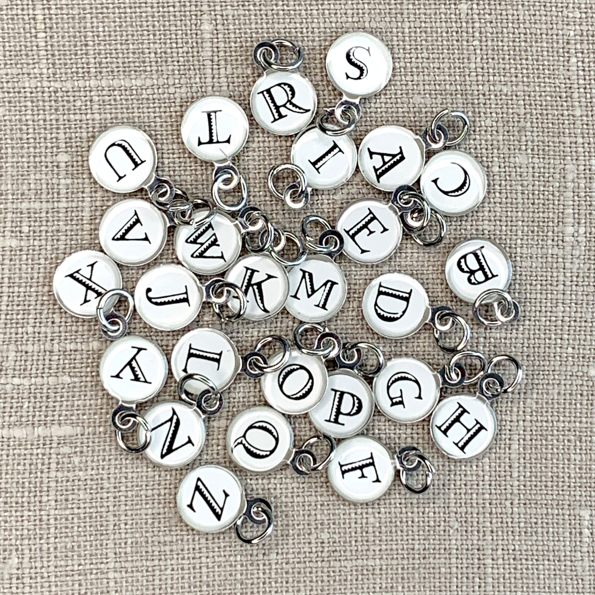 Classic Alphabet Charms 26pc