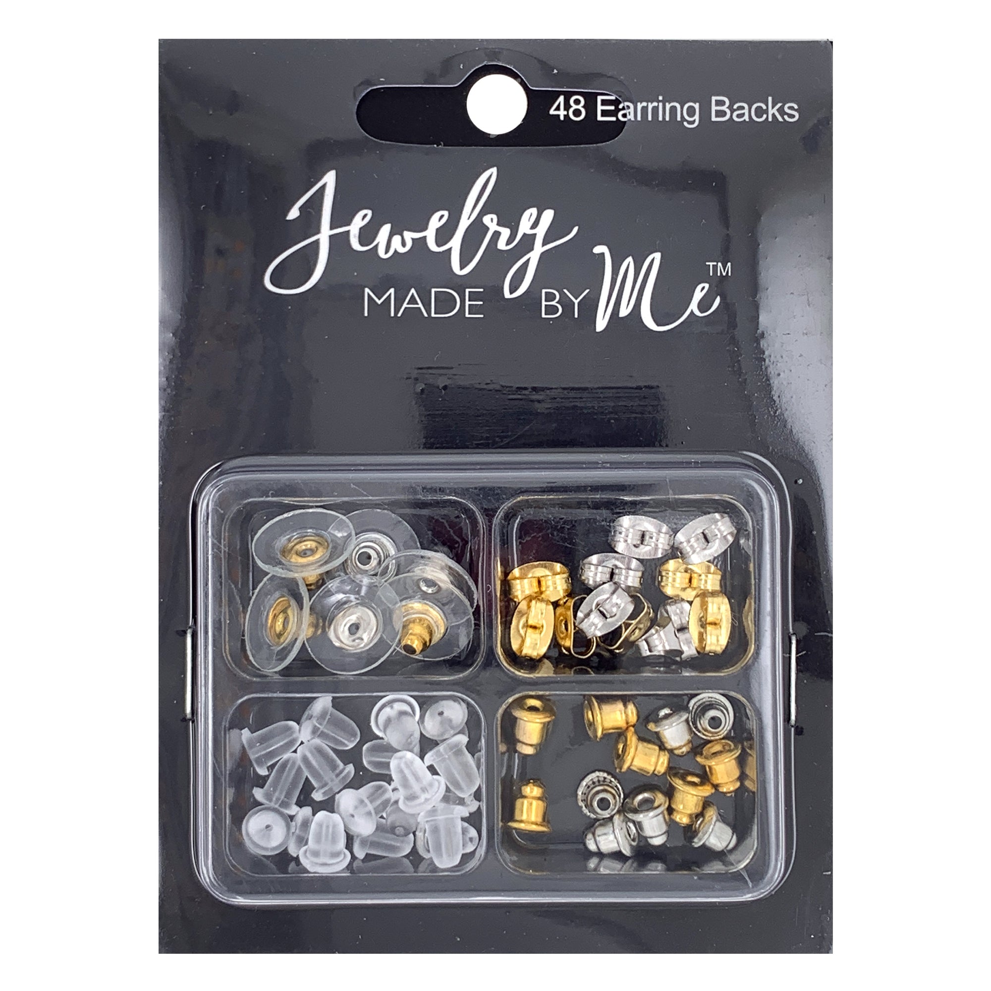 Assorted Earring Backs 48pc