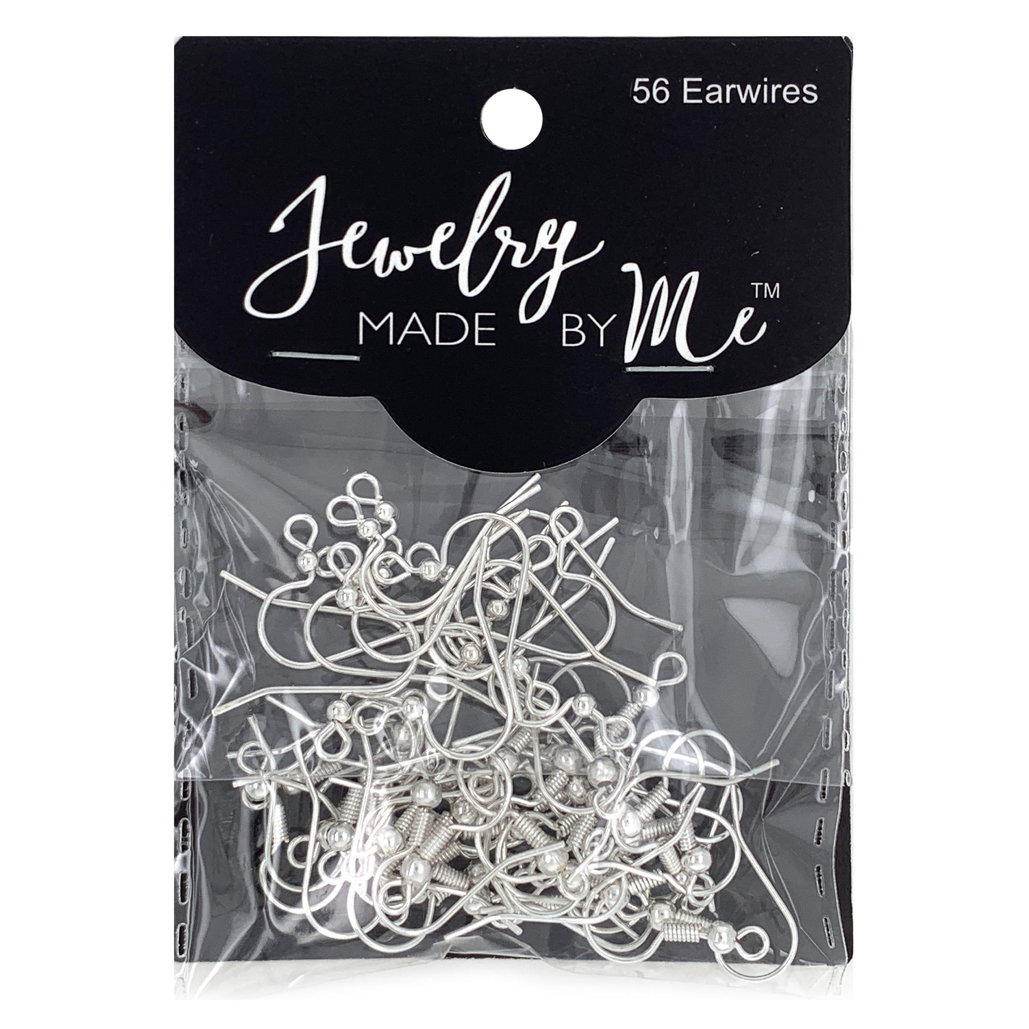 Assorted Ear Wires, Silver 56pc