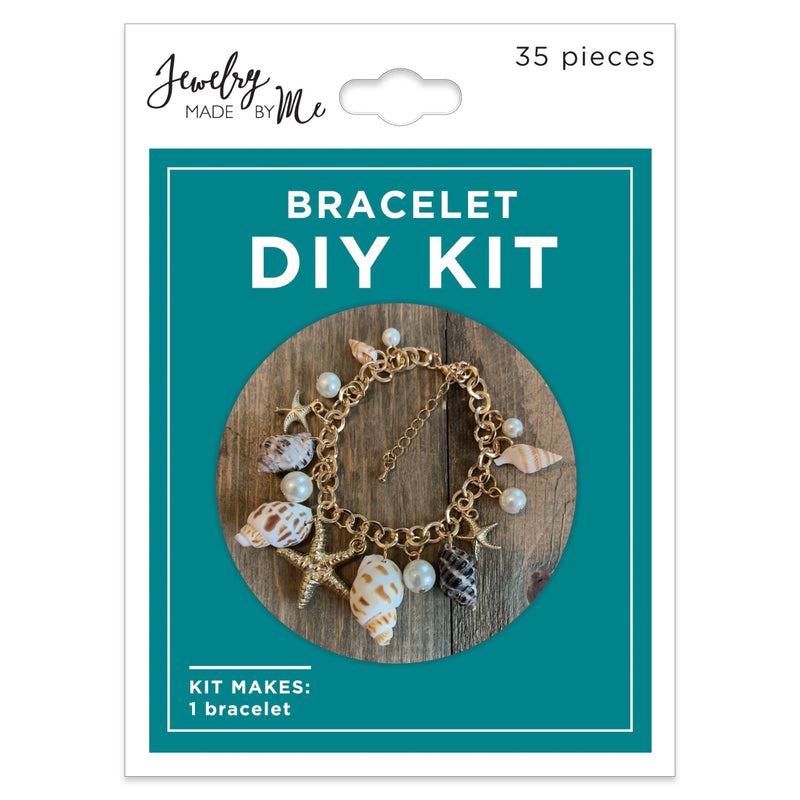 Jewellery Bracelet Making Kit 66 Piece Rainbow Colours Unicorn Charms &  Beads