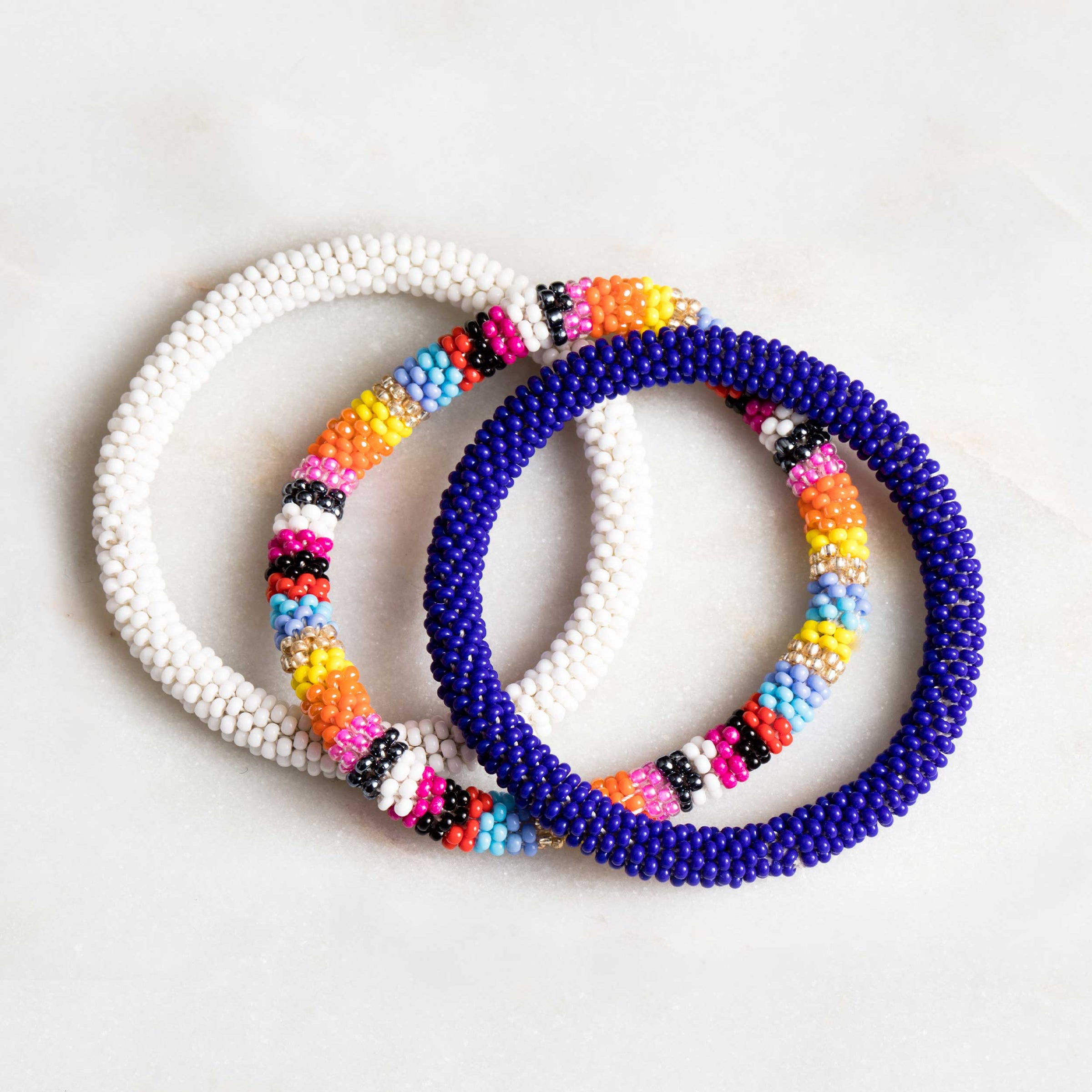 Bay Studio Multi Color Seed Bead Bracelet Multi One Size