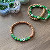 St. Patrick's Day Green Alphas Clover Box DIY Bead Kit