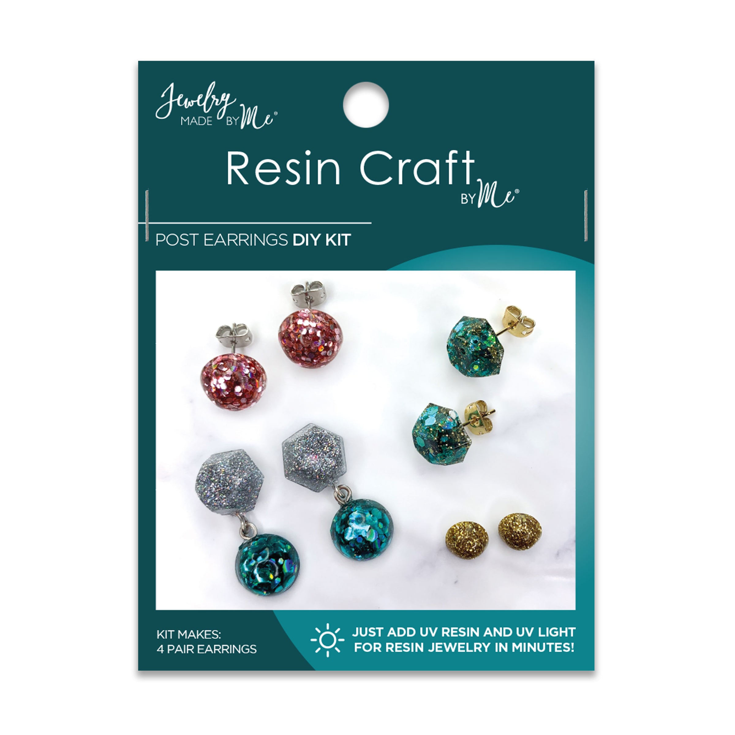 Post Earrings UV Resin DIY Kit – Jewelry Made by Me