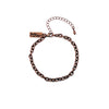 Copper Oval Cable 7" Charm Bracelet