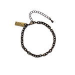Ox Brass Oval Cable 7" Bracelet Chain