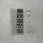 Silver Essential Earring Finding Set