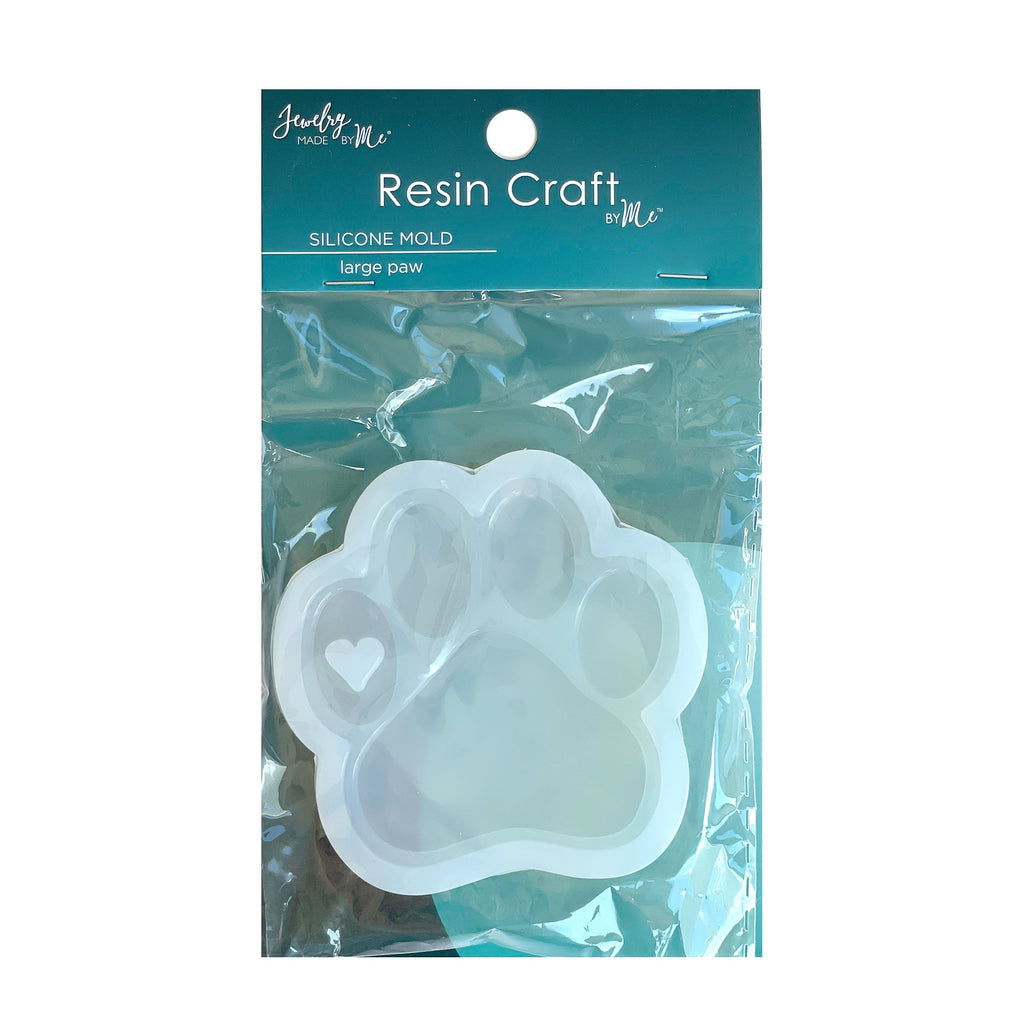 Heart With Dog Paw Silicone Mold, Shiny Mold, Silicone Molds for Epoxy  Crafts, Resin Craft Molds, Epoxy Resin Jewelry Making Supplies 