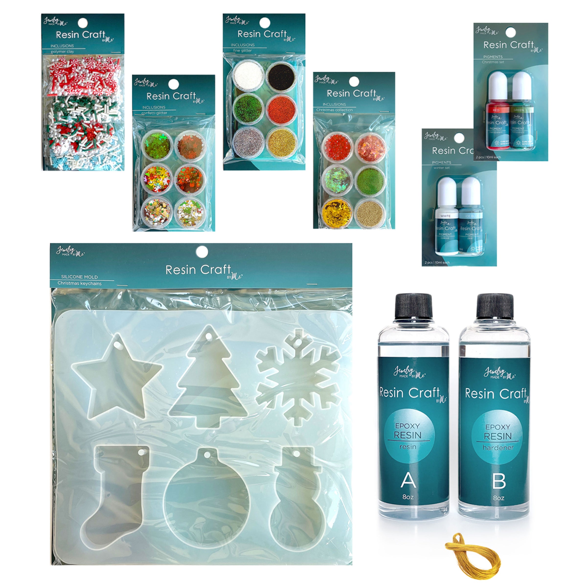 UV Resin Craft Kit Gift Box, Craft Supplies Starter Set for