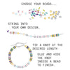 Valentine LOVE Convo Hearts Jar DIY Bead Kit